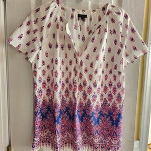 Talbots short sleeve blouse